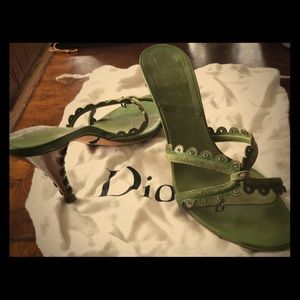 Authentic Dior not new sandals